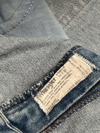 Vintage WRANGLER 97602LB Light Washed Straight Fit JEANS - 34