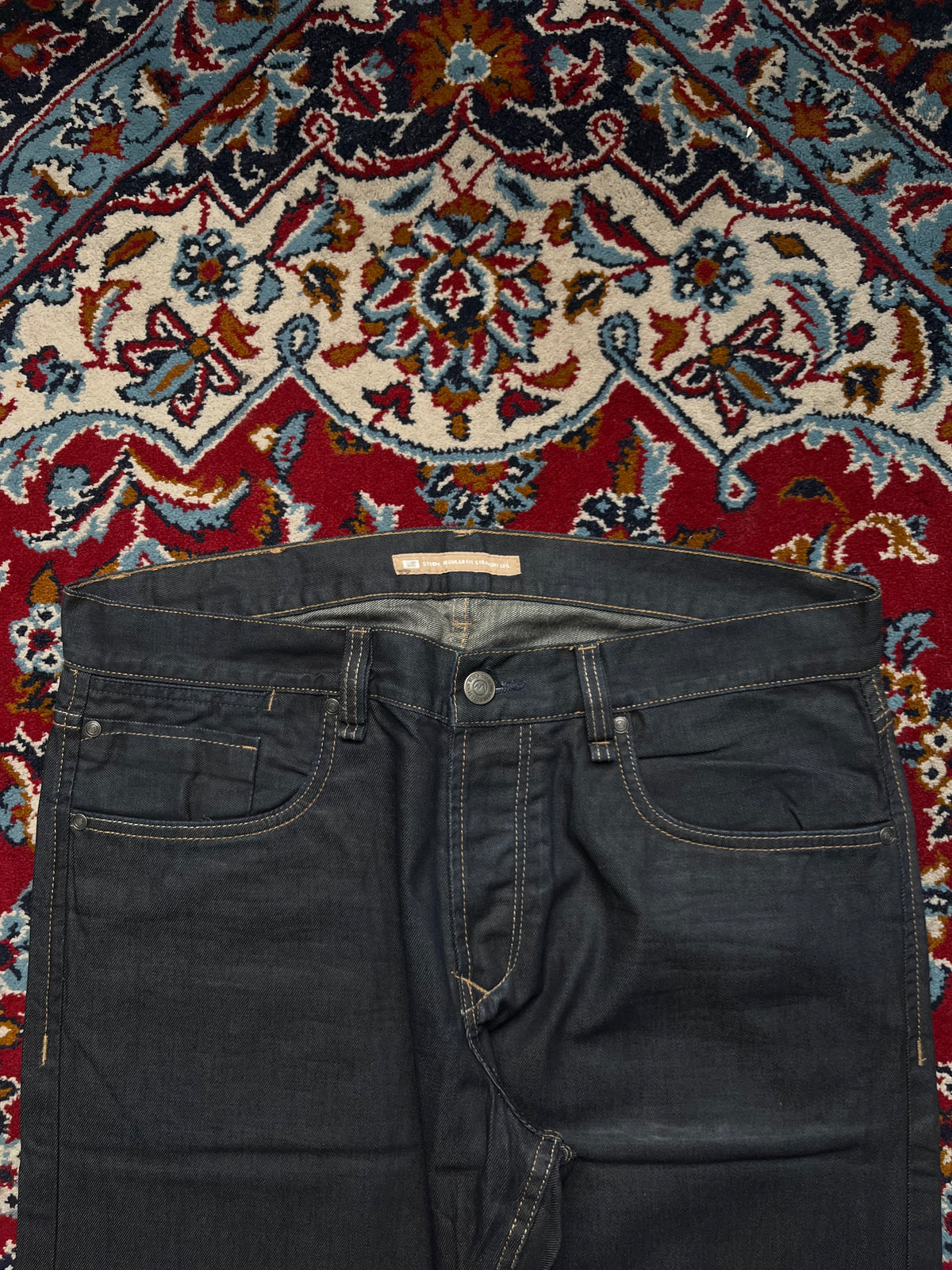 WE Blue Ridge Denim Storm Regular Fit Jeans - 36