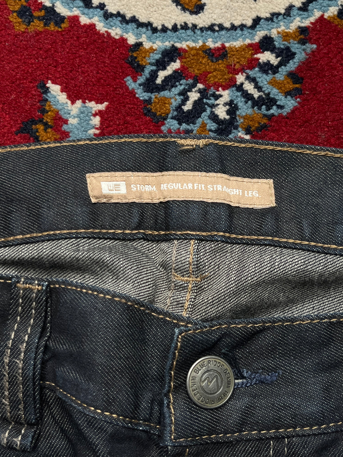 WE Blue Ridge Denim Storm Regular Fit Jeans - 36