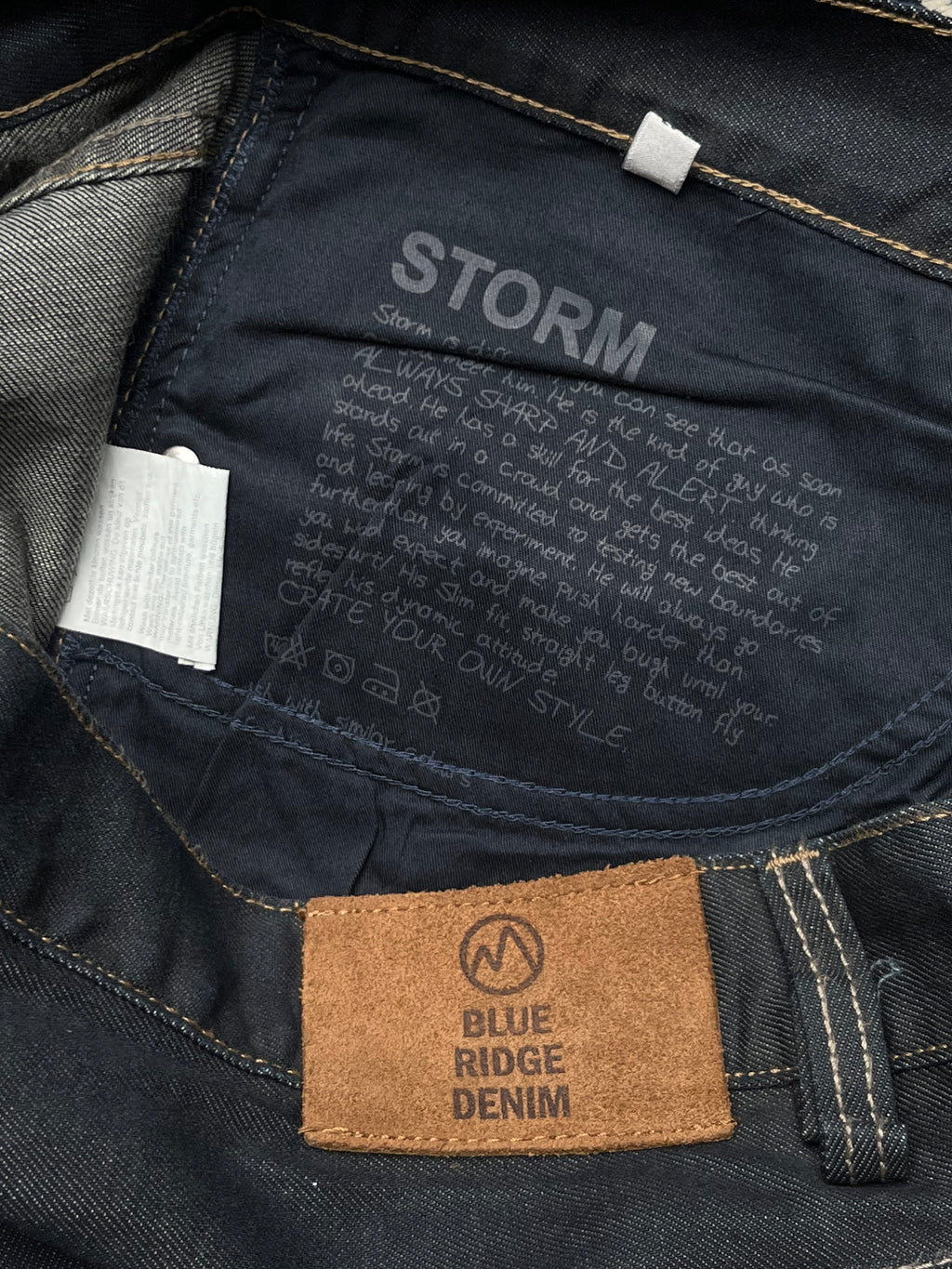 WE Blue Ridge Denim Storm Regular Fit Jeans - 36