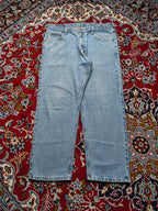 Wrangler Premium Quality Light Washed Straight Fit Jeans - 36