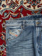 Diesel Industry Krayver Regular Slim-Carrot Washed 0817C Jeans - 34