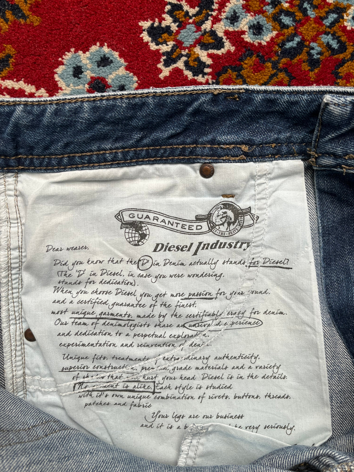 Diesel Industry Krayver Regular Slim-Carrot Washed 0817C Jeans - 34