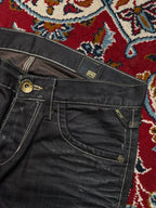 Jack & Jones Gate One New Deep Smart Dark Washed Straight Fit Jeans - 32