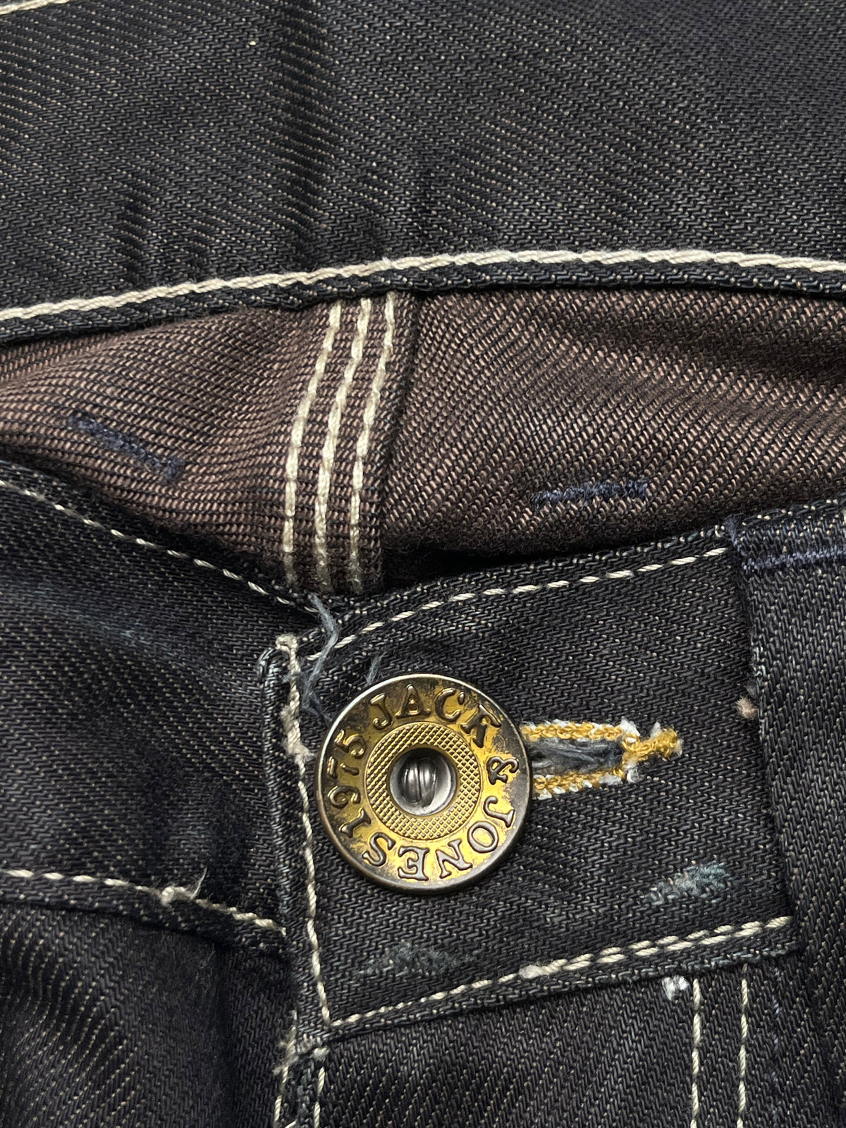 Jack & Jones Gate One New Deep Smart Dark Washed Straight Fit Jeans - 32
