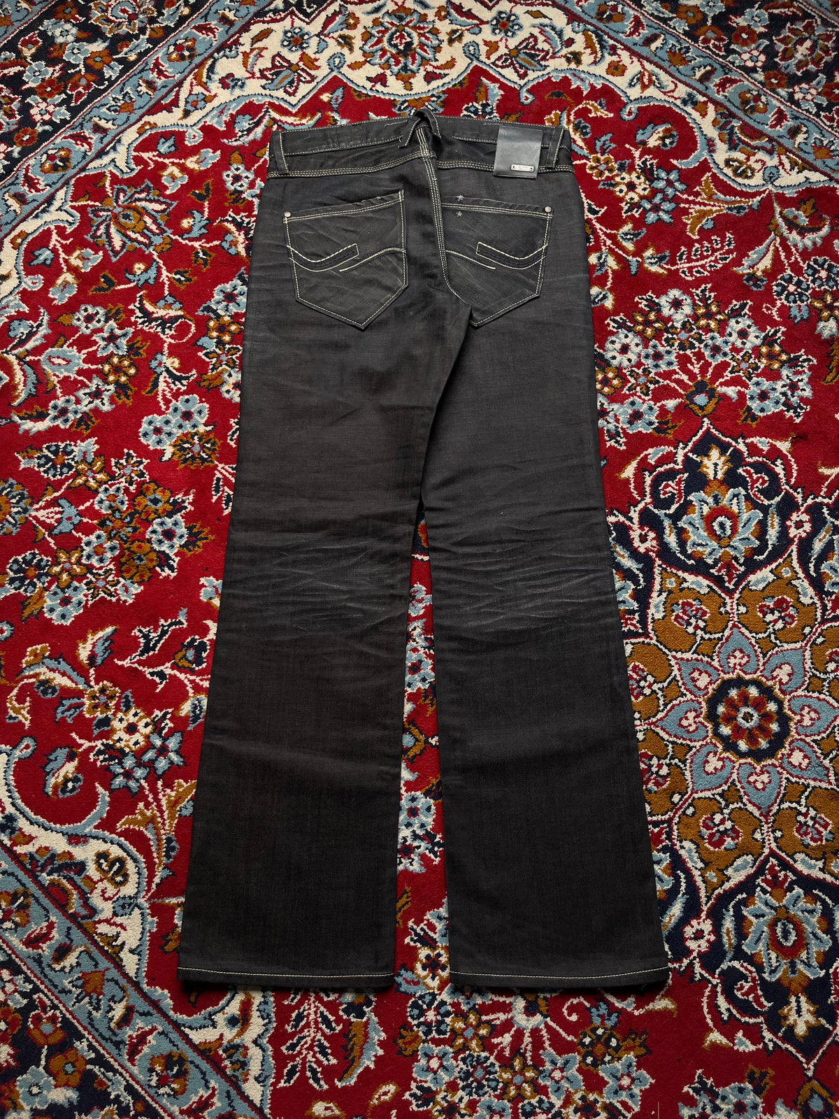 Jack & Jones Gate One New Deep Smart Dark Washed Straight Fit Jeans - 32