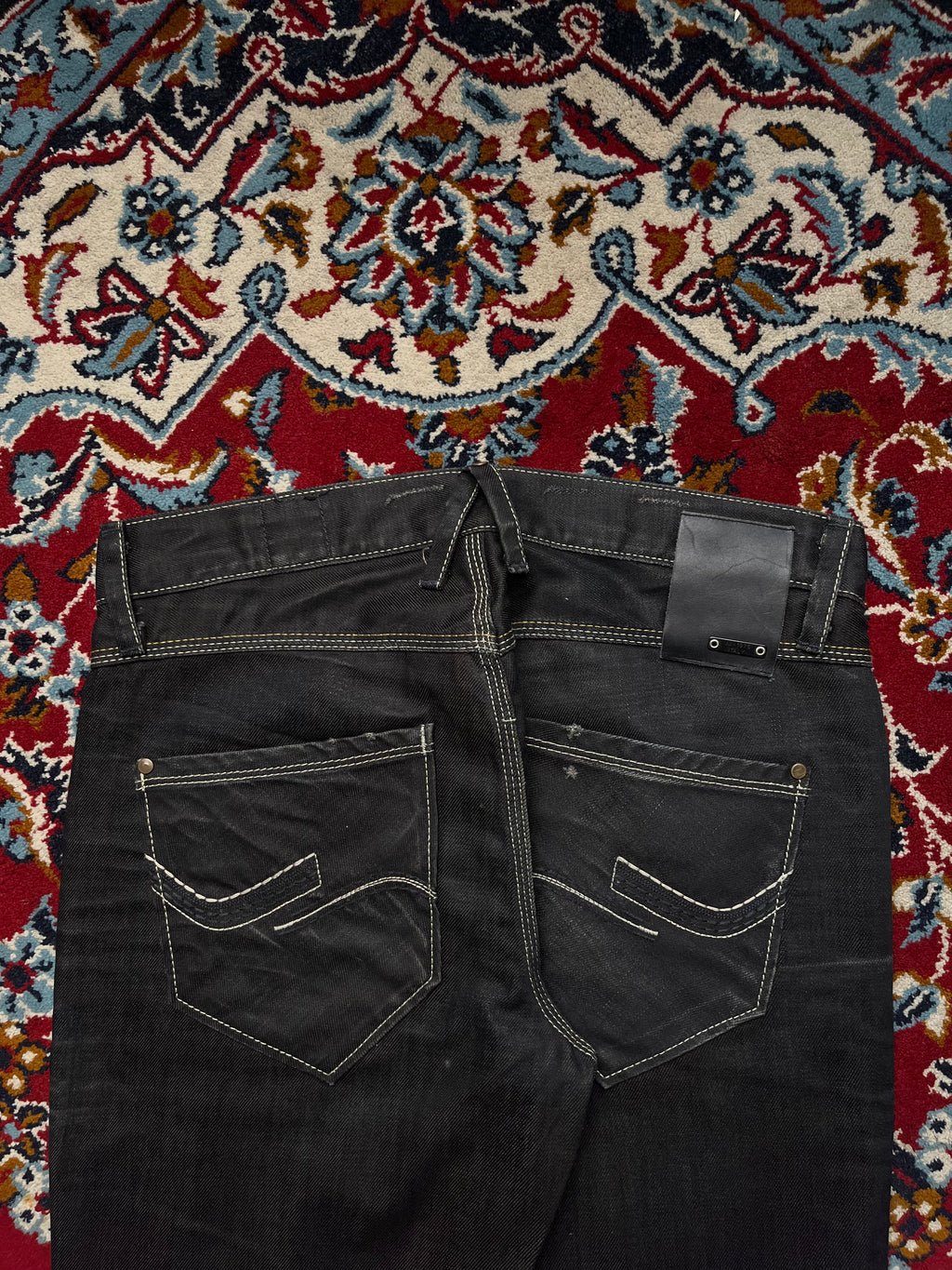 Jack & Jones Gate One New Deep Smart Dark Washed Straight Fit Jeans - 32