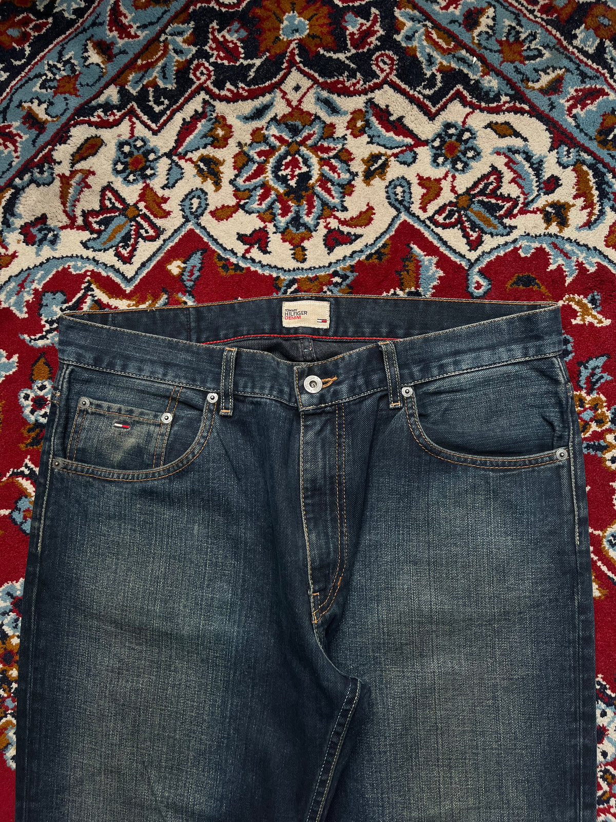Tommy Hilfiger Manhattan Vintage Blue Bootcut Jeans - 34