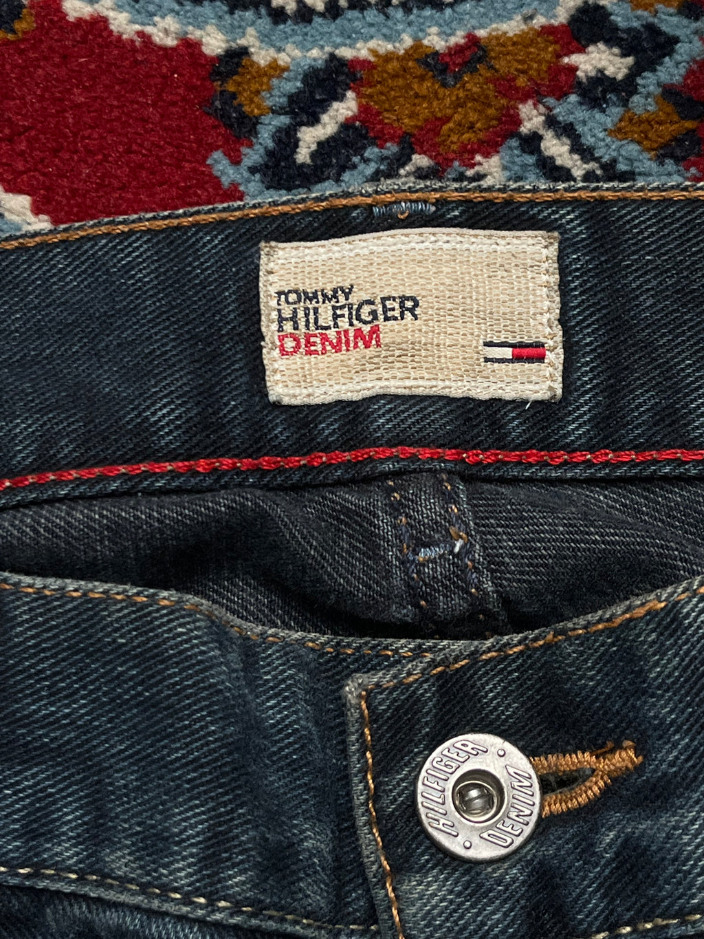Tommy Hilfiger Manhattan Vintage Blue Bootcut Jeans - 34