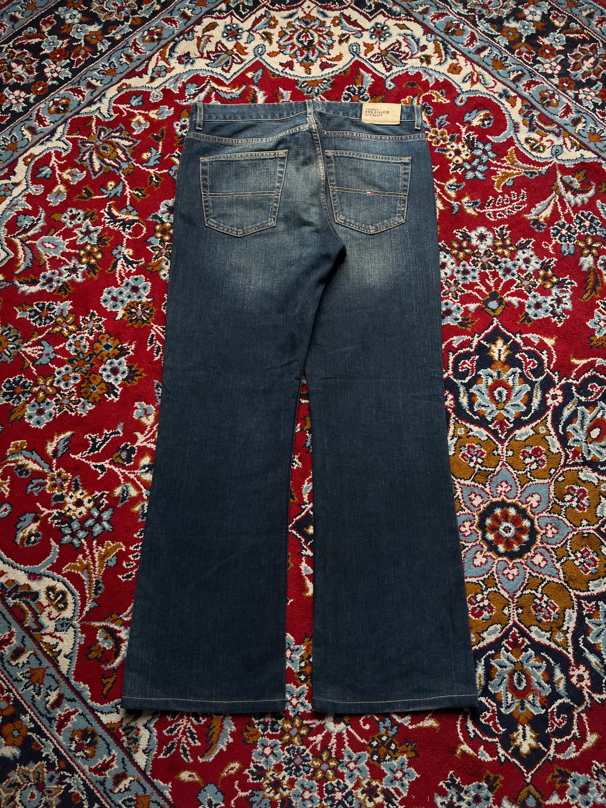 Tommy Hilfiger Manhattan Vintage Blue Bootcut Jeans - 34