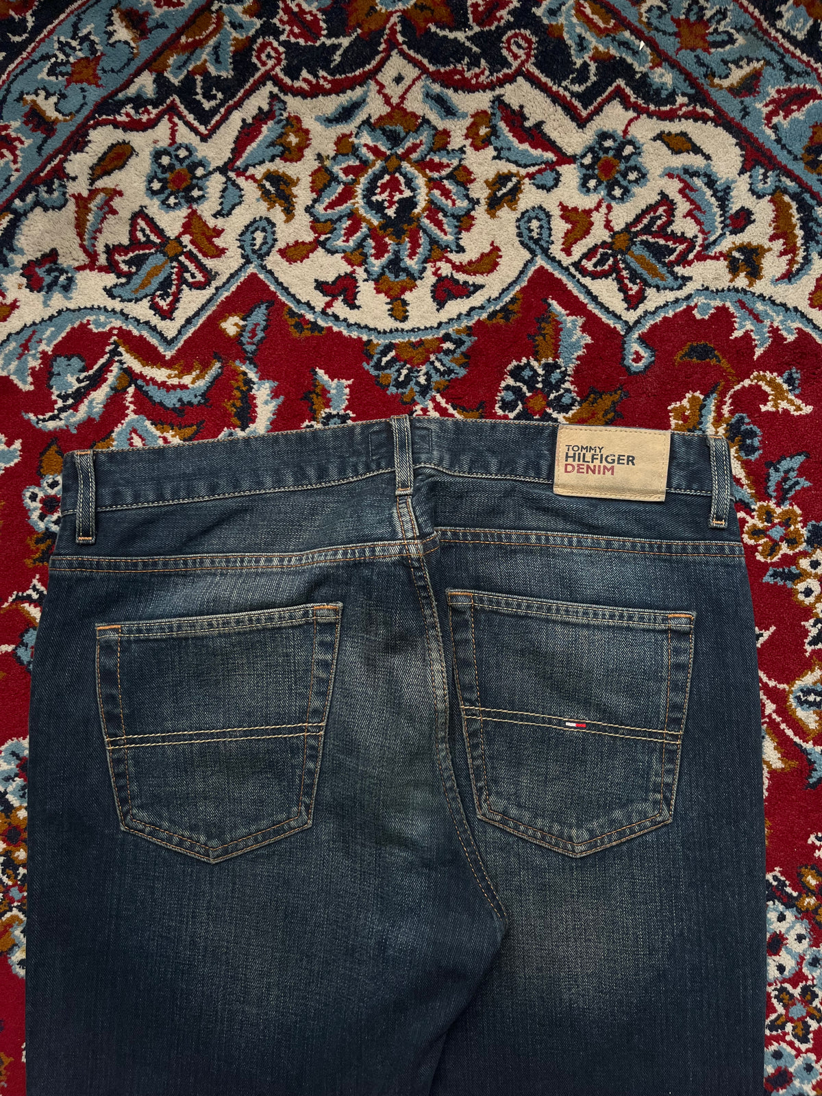 Tommy Hilfiger Manhattan Vintage Blue Bootcut Jeans - 34