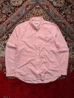 Beanpole Essential Striped Oxford Casual BUTTON DOWN SHIRT - L