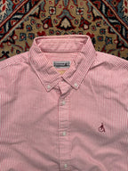 Beanpole Essential Striped Oxford Casual BUTTON DOWN SHIRT - L