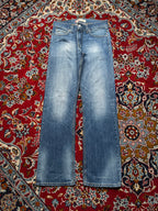 Levi's 506 Standard Relaxed Bootcut Fit Faded Blue Jeans - 32