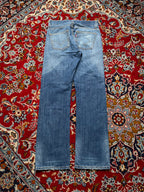 Levi's 506 Standard Relaxed Bootcut Fit Faded Blue Jeans - 32