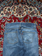 Levi's 506 Standard Relaxed Bootcut Fit Faded Blue Jeans - 32