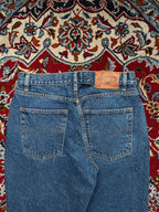 Vintage Ninety 9 Heavyweight Medium Washed Straight Fit Jeans - 30