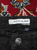 Kiabi Washed Black Straight Fit Jeans - 36