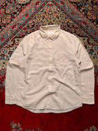 TOPTEN Beige Linen Button Down Shirt - XL