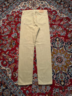 Vintage Levi's 615 Orange Tab Khaki Tan Straight Fit Jeans - 32