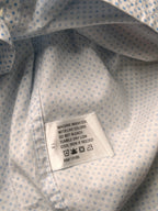 U.S. Polo Assn. Slim Fit Micro Geometric Print BUTTON DOWN SHIRT - M