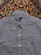 Polo Ralph Lauren Custom Fit Gingham BUTTON DOWN SHIRT - L