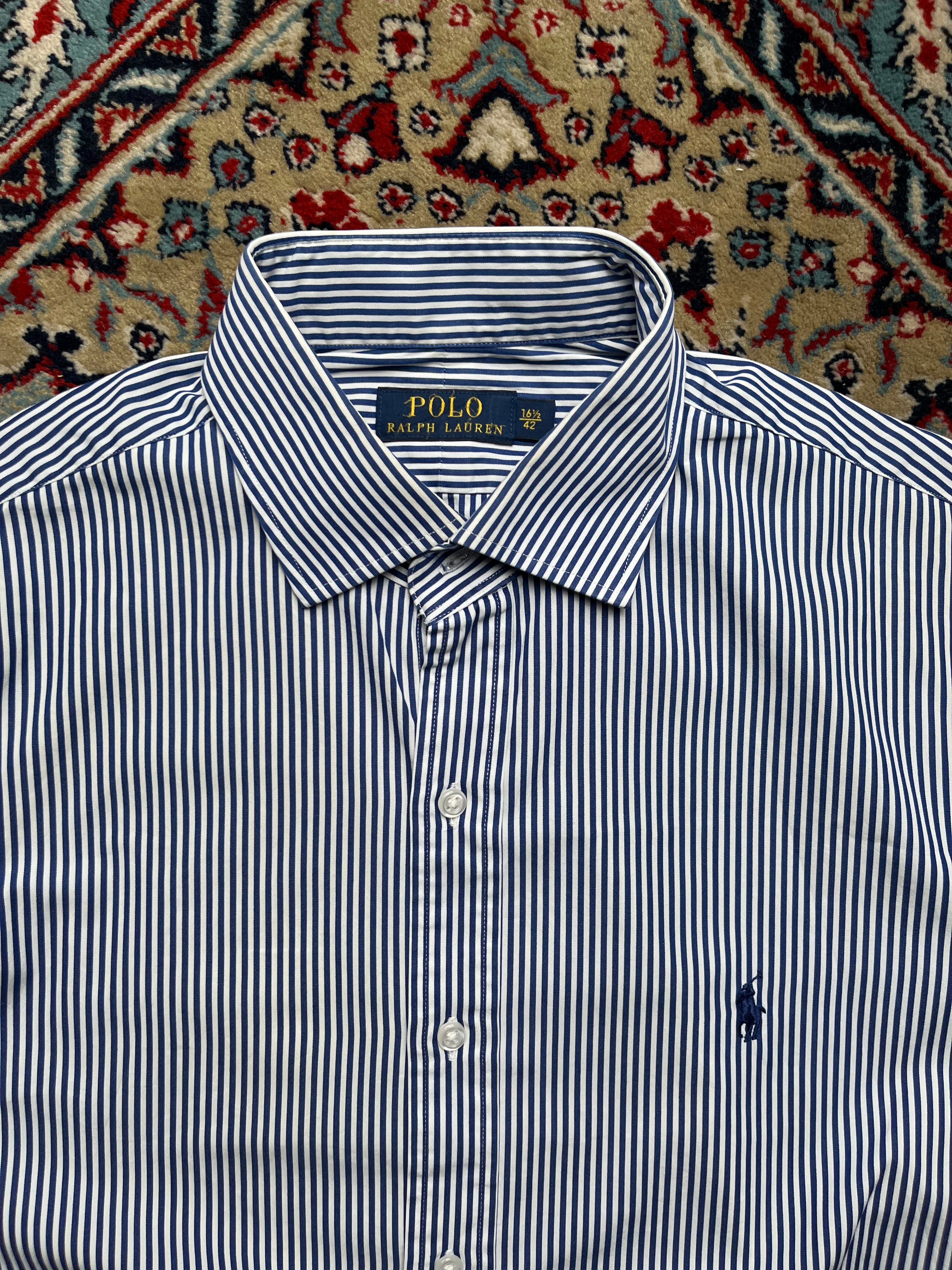Polo Ralph Lauren Striped Cotton BUTTON DOWN SHIRT - L