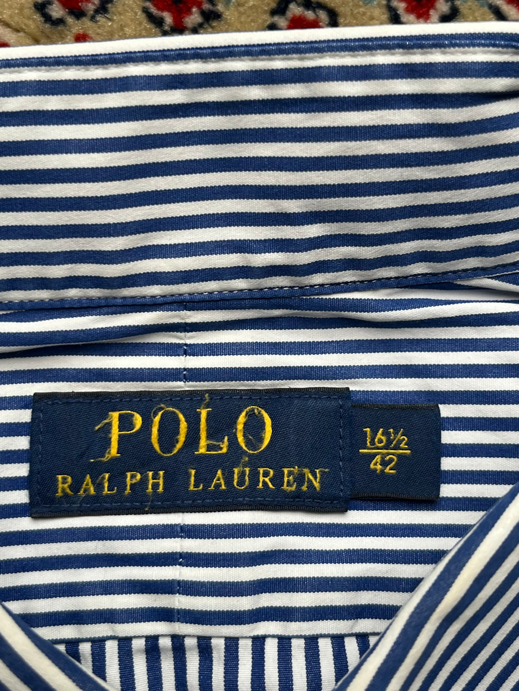 Polo Ralph Lauren Striped Cotton BUTTON DOWN SHIRT - L