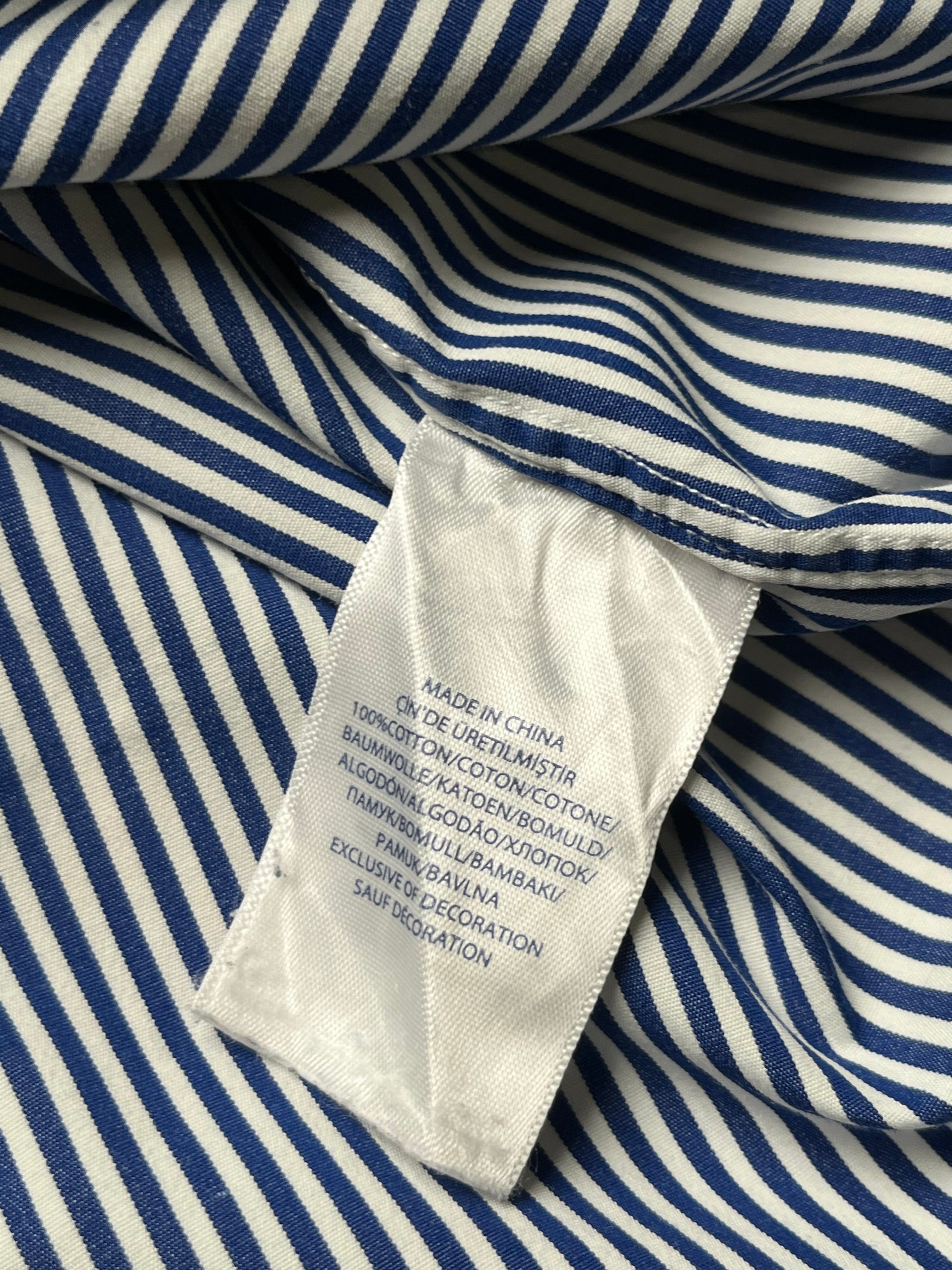 Polo Ralph Lauren Striped Cotton BUTTON DOWN SHIRT - L