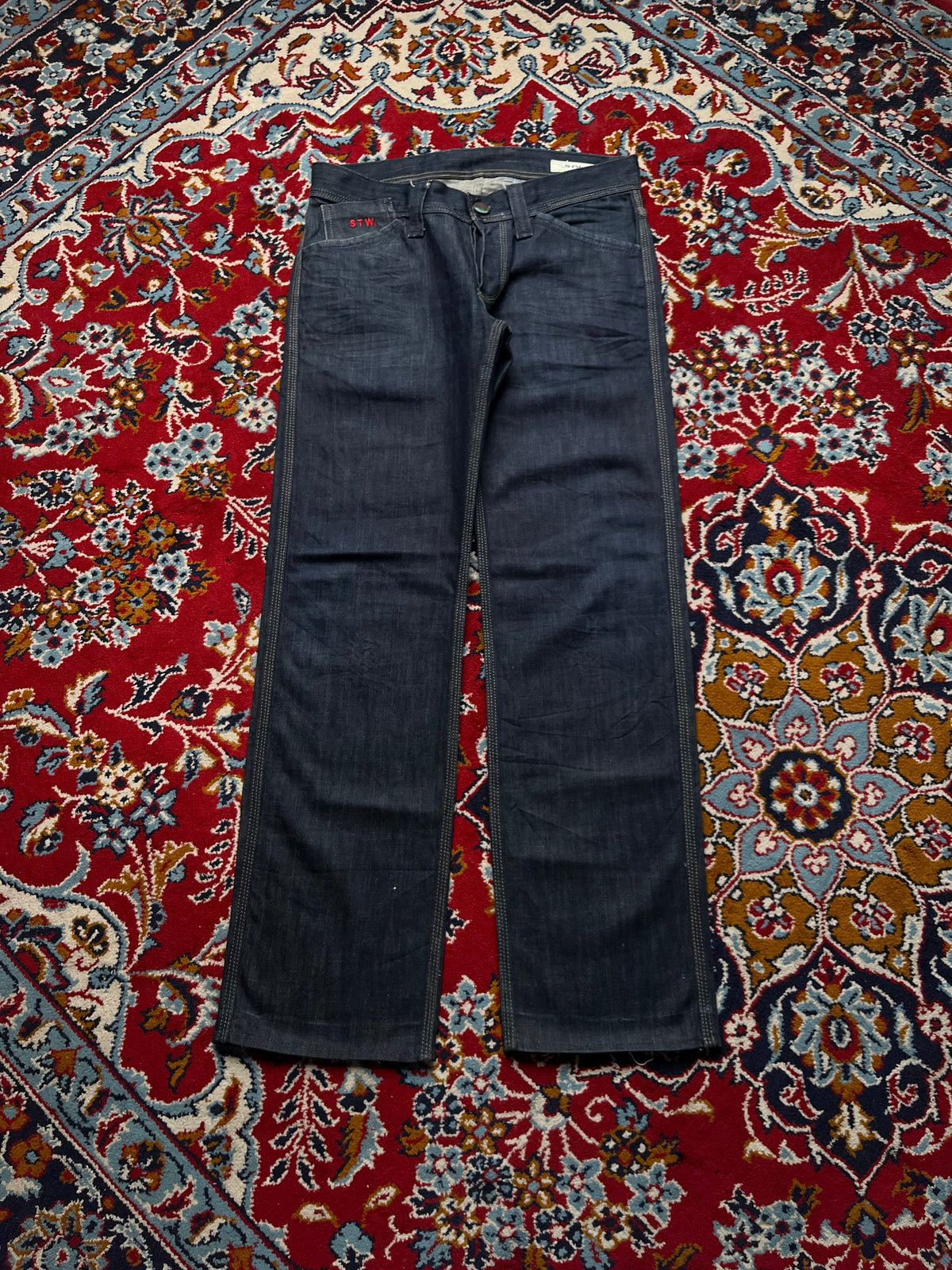 STW Denim Division Dark Washed Bootcut Jeans - 32