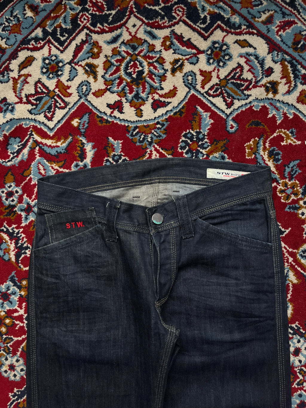 STW Denim Division Dark Washed Bootcut Jeans - 32