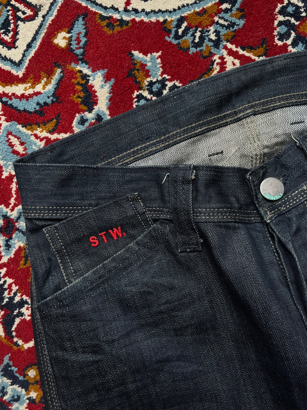 STW Denim Division Dark Washed Bootcut Jeans - 32
