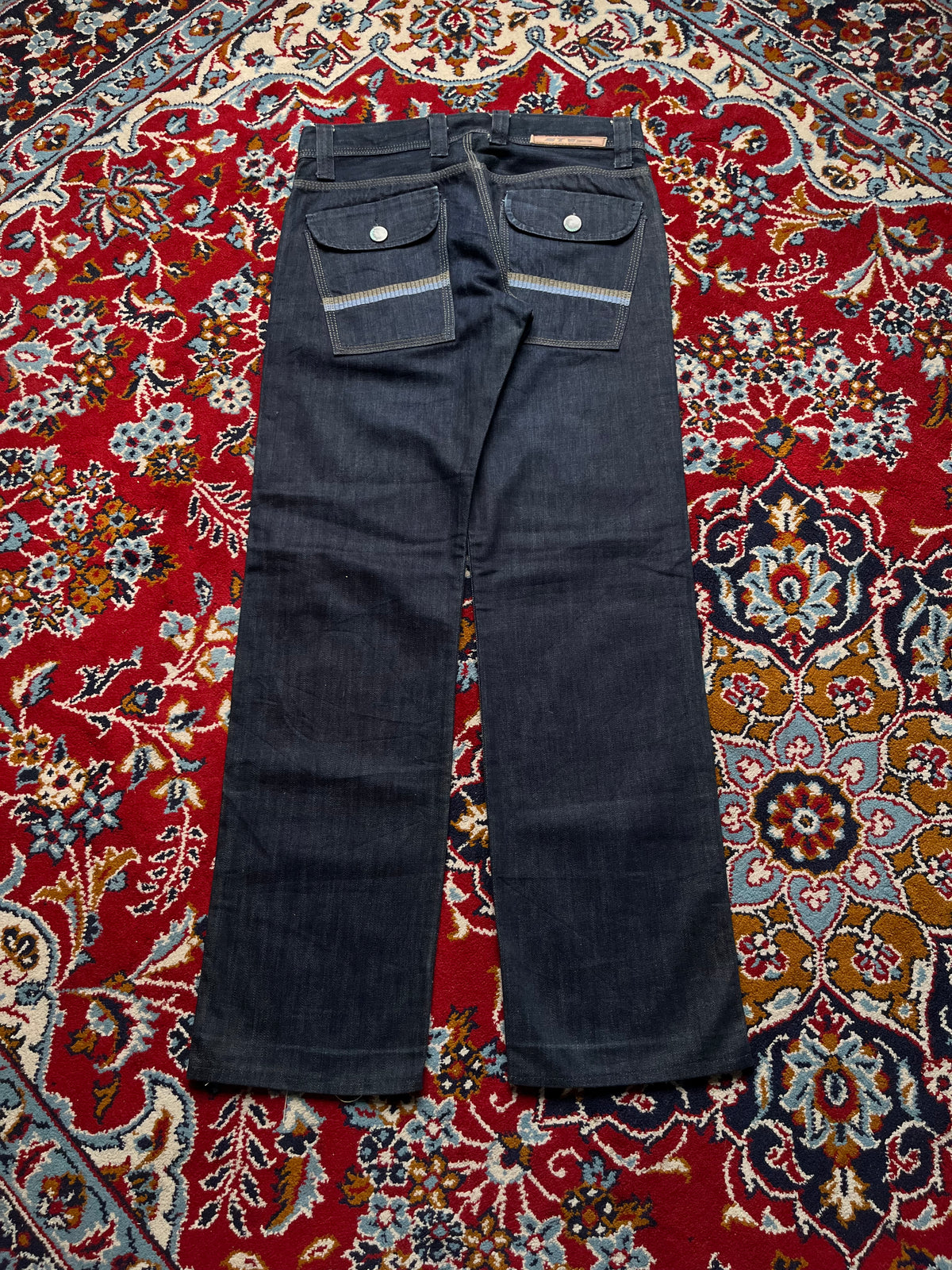 STW Denim Division Dark Washed Bootcut Jeans - 32
