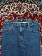 Vintage Driffer Medium Washed Baggy Fit Jeans - 34