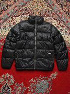 Stussy Black Down Puffer Jacket - L