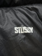 Stussy Black Down Puffer Jacket - L