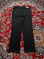 Vintage Stooker Montana Solid Black Bootcut Jeans - 34