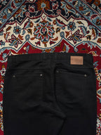 Vintage Stooker Montana Solid Black Bootcut Jeans - 34
