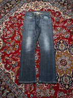 Vintage Mustang Dark Washed Bootcut Jeans - 30