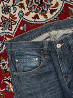 Vintage Mustang Dark Washed Bootcut Jeans - 30
