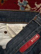 Vintage Mustang Dark Washed Bootcut Jeans - 30