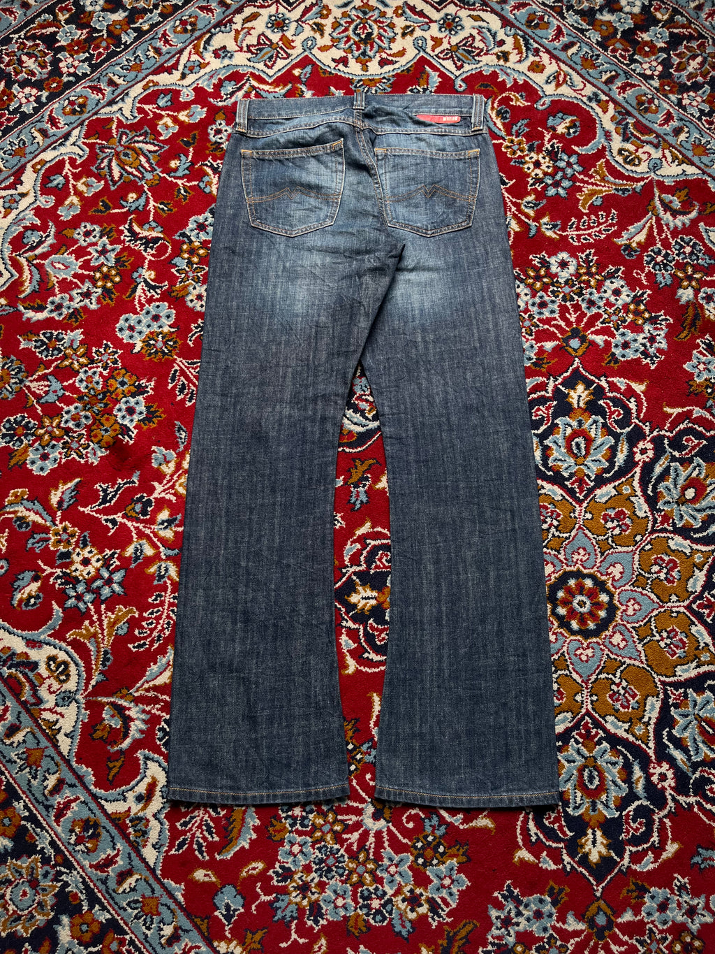 Vintage Mustang Dark Washed Bootcut Jeans - 30