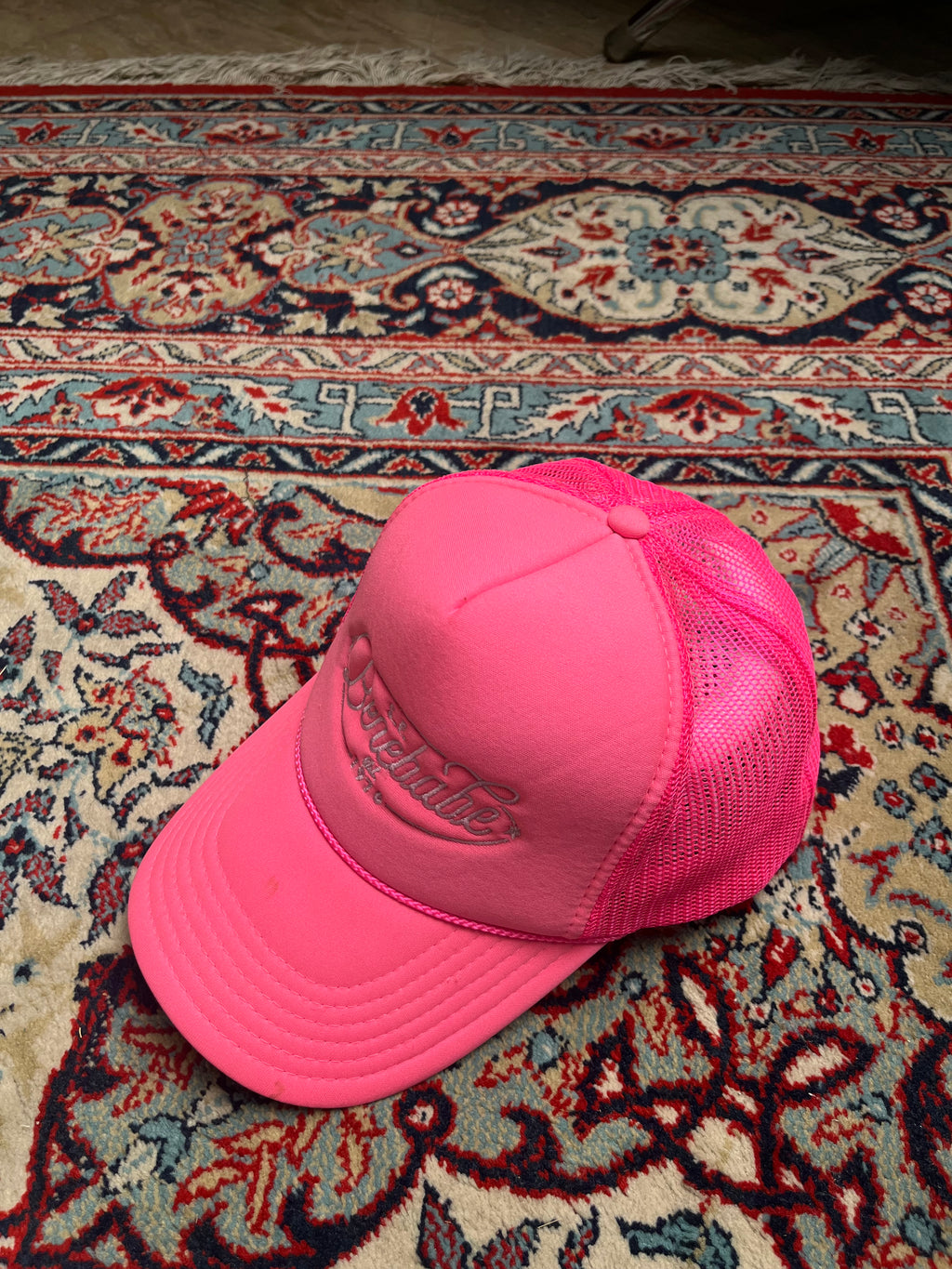 OTTO S.F. Benebabe Est 1976 Neon Pink Foam Mesh Cap