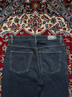 Denim Co Dark Washed Whiskered Classic Bootcut Jeans - 32