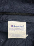 Vintage Champion U.S.A. Navy Blue Fleece Ear Flap Winter Baseball CAP