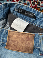 Dsquared2 Light Washed Distressed Straight Fit Jeans - 30