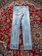 Dsquared2 Light Washed Distressed Straight Fit Jeans - 30