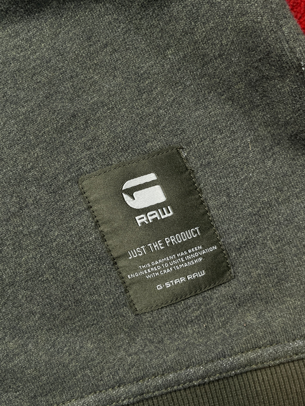G-Star RAW Olive Green French Terry Crewneck Sweatshirt - L