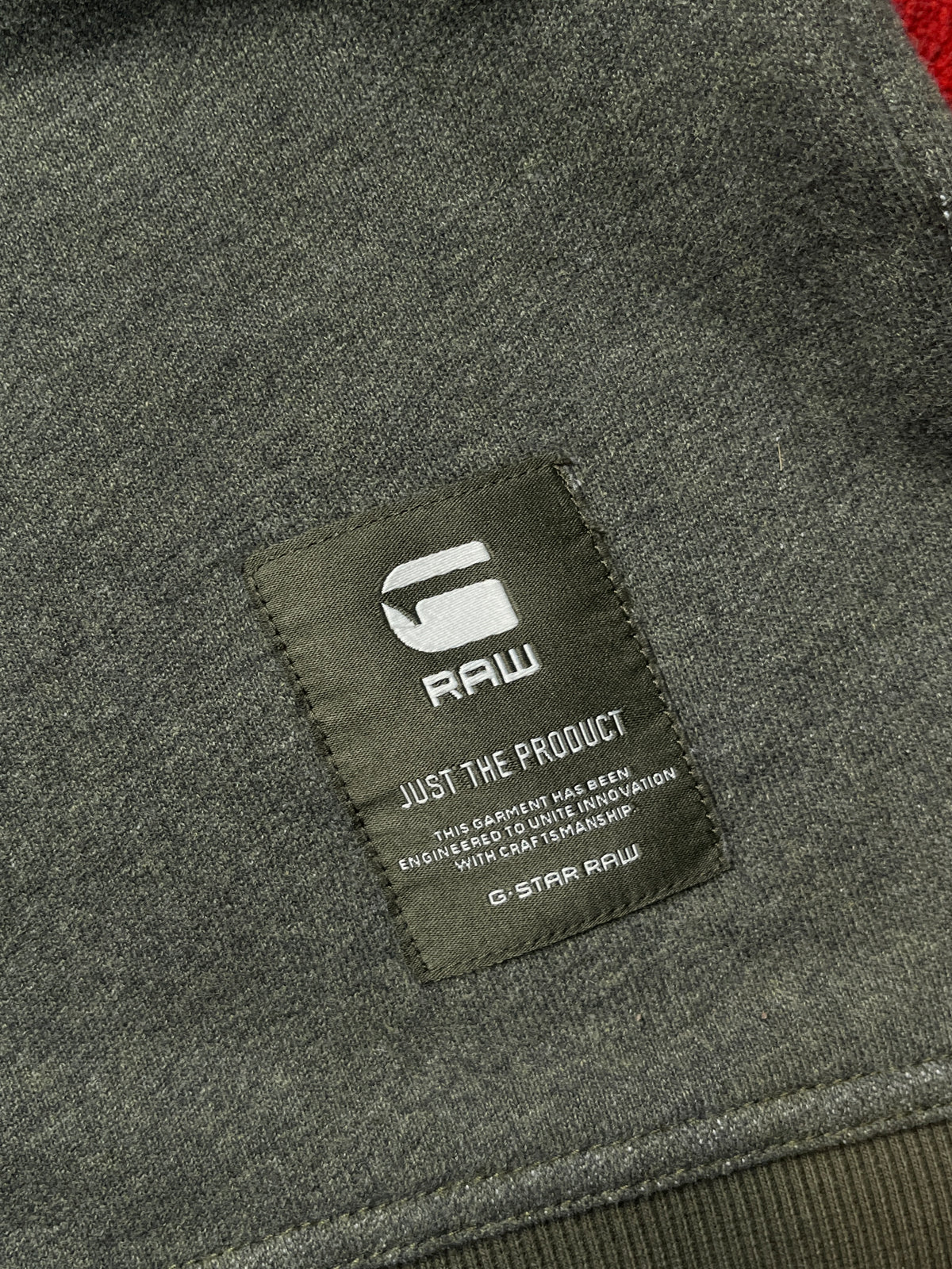 G-Star RAW Olive Green French Terry Crewneck Sweatshirt - L