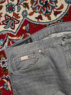 Armani Exchange A|X Faded Grey Straight Fit Jeans - 36
